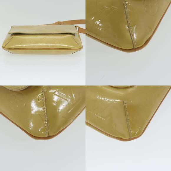 LOUIS VUITTON Monogram Vernis Thompson Street Bag Beige M91301 - Picture 10 of 12